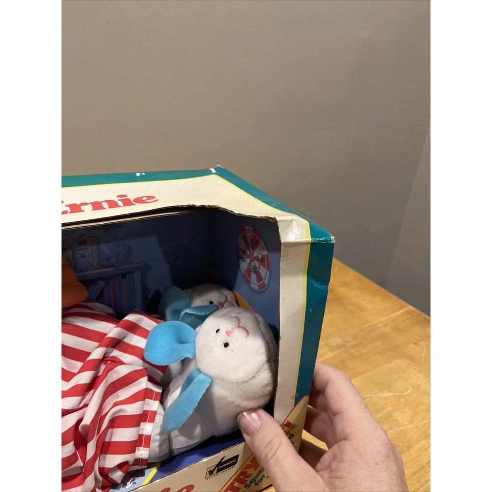 Vintage Sing And Snore Ernie Vintage Tyco Toy 1996 Never Taken Out Of‎ Box